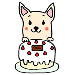 [LINEスタンプ] ワンワン大集合♪