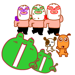 [LINEスタンプ] 面白・可愛いキャラとのHAPPY LIFE