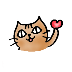 [LINEスタンプ] 猫のトラタ