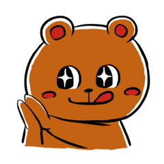 [LINEスタンプ] くまったさん 2