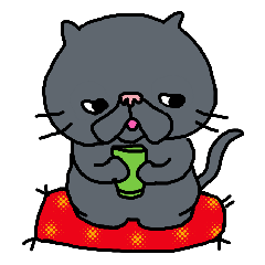 [LINEスタンプ] はなぺちゃにゃんこの画像（メイン）