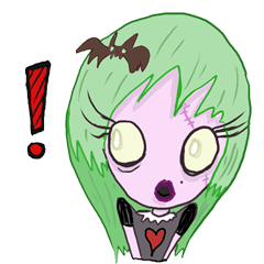 [LINEスタンプ] Xombie Grrlsの画像（メイン）