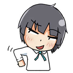 [LINEスタンプ] Cute girlの画像（メイン）