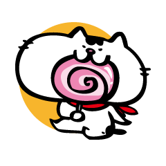 [LINEスタンプ] ねこぱん