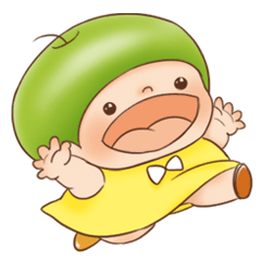 [LINEスタンプ] なしちゃん