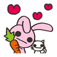 [LINEスタンプ] うさぽむ