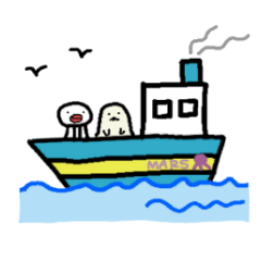 [LINEスタンプ] マーシャンとぶよトドさん