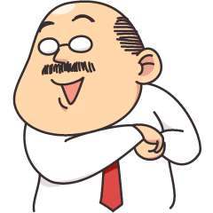 [LINEスタンプ] いも社長