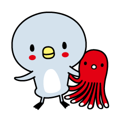 [LINEスタンプ] ぺんたこ