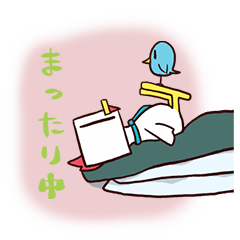 [LINEスタンプ] しかくいニワトリさん