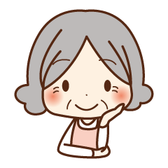 [LINEスタンプ] お咲さん