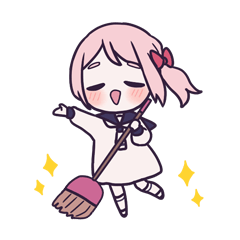 [LINEスタンプ] ちよちゃん