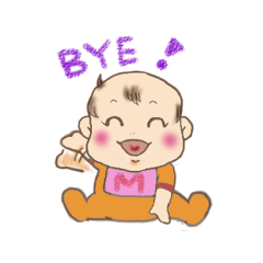 [LINEスタンプ] 赤ん坊の生活