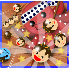 [LINEスタンプ] Tako Balls Life - たこ焼き - ！！！の画像（メイン）