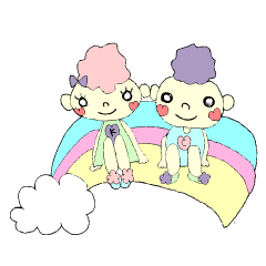 [LINEスタンプ] こんぺいとうちゃん