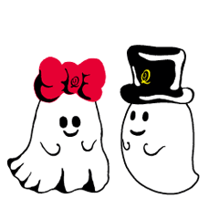 [LINEスタンプ] 愛嬌たっぷり！Q-pot.おばけちゃんの日常編