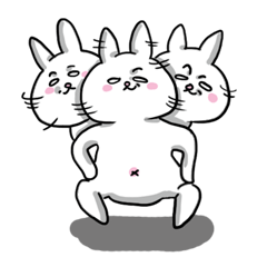 [LINEスタンプ] BG bunnyの画像（メイン）