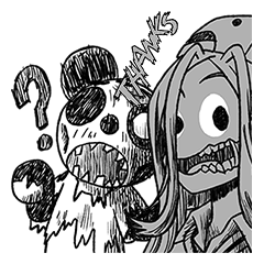 [LINEスタンプ] Zombie Days