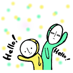 [LINEスタンプ] 人間生活の画像（メイン）