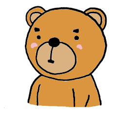 [LINEスタンプ] 北のヒグマおやじの画像（メイン）