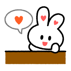 [LINEスタンプ] やさぐれウサギのちょろまる あいさつ編