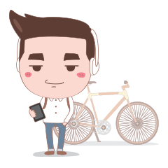 [LINEスタンプ] Johnny