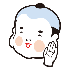 [LINEスタンプ] 福助の画像（メイン）