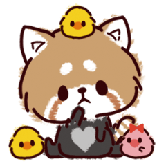 [LINEスタンプ] レッサーのぱんちゃん