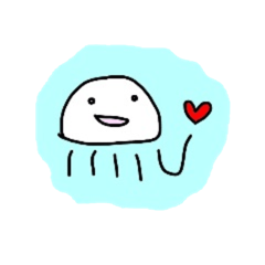 [LINEスタンプ] くらげのくらこ