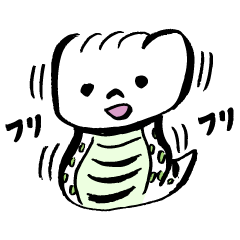 [LINEスタンプ] 発見！つちのこ