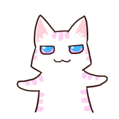 [LINEスタンプ] しまねこPINKの画像（メイン）