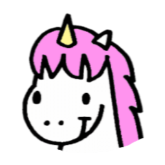 [LINEスタンプ] ピンクユニコーン ～可愛い日常スタンプ～の画像（メイン）