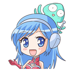 [LINEスタンプ] 未来ガール