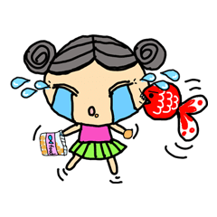 [LINEスタンプ] Auntie Mano ＆ Namo the fish