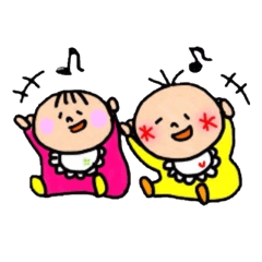 [LINEスタンプ] ベビたんとネコじろうの画像（メイン）