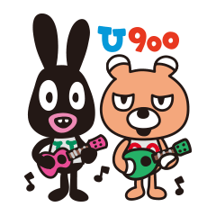 [LINEスタンプ] ウクレレデュオ U900 スタンプ＜01＞の画像（メイン）