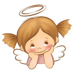 [LINEスタンプ] ANGEL GIRL