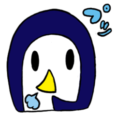 [LINEスタンプ] おちゃめペンギン