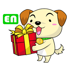 [LINEスタンプ] KonGom 1.2 (English version)