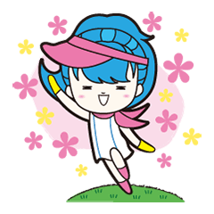 [LINEスタンプ] きゃんぎゃ☆るぅるぅ