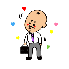 [LINEスタンプ] 加茂さん