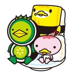 [LINEスタンプ] すしっぱ