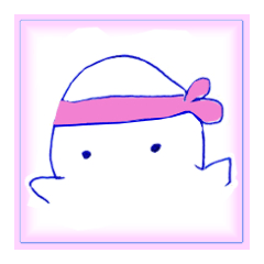 [LINEスタンプ] いまどこ？いま何してるの？白いうりぼう