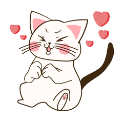 [LINEスタンプ] ラブ猫さんの画像（メイン）