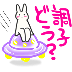 [LINEスタンプ] プカうさの画像（メイン）