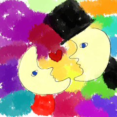 [LINEスタンプ] お月さま