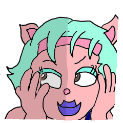 [LINEスタンプ] Girls pig