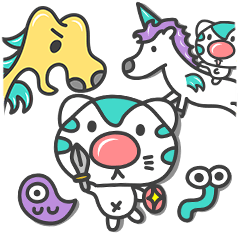 [LINEスタンプ] (平和Ver)でんせつのねこ★の画像（メイン）