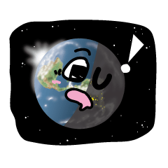 [LINEスタンプ] 母なる惑星くん