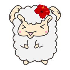 [LINEスタンプ] シープー うちな～ぐちの画像（メイン）